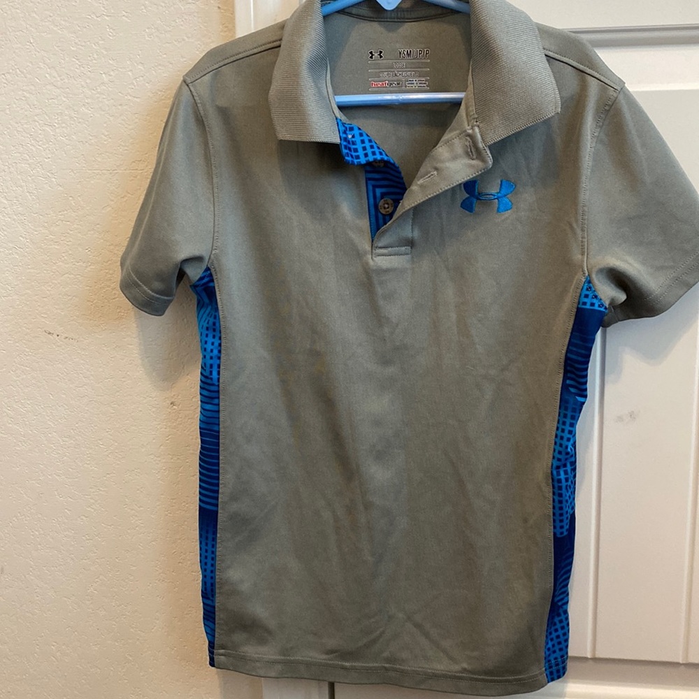 Boys UA collared shirt